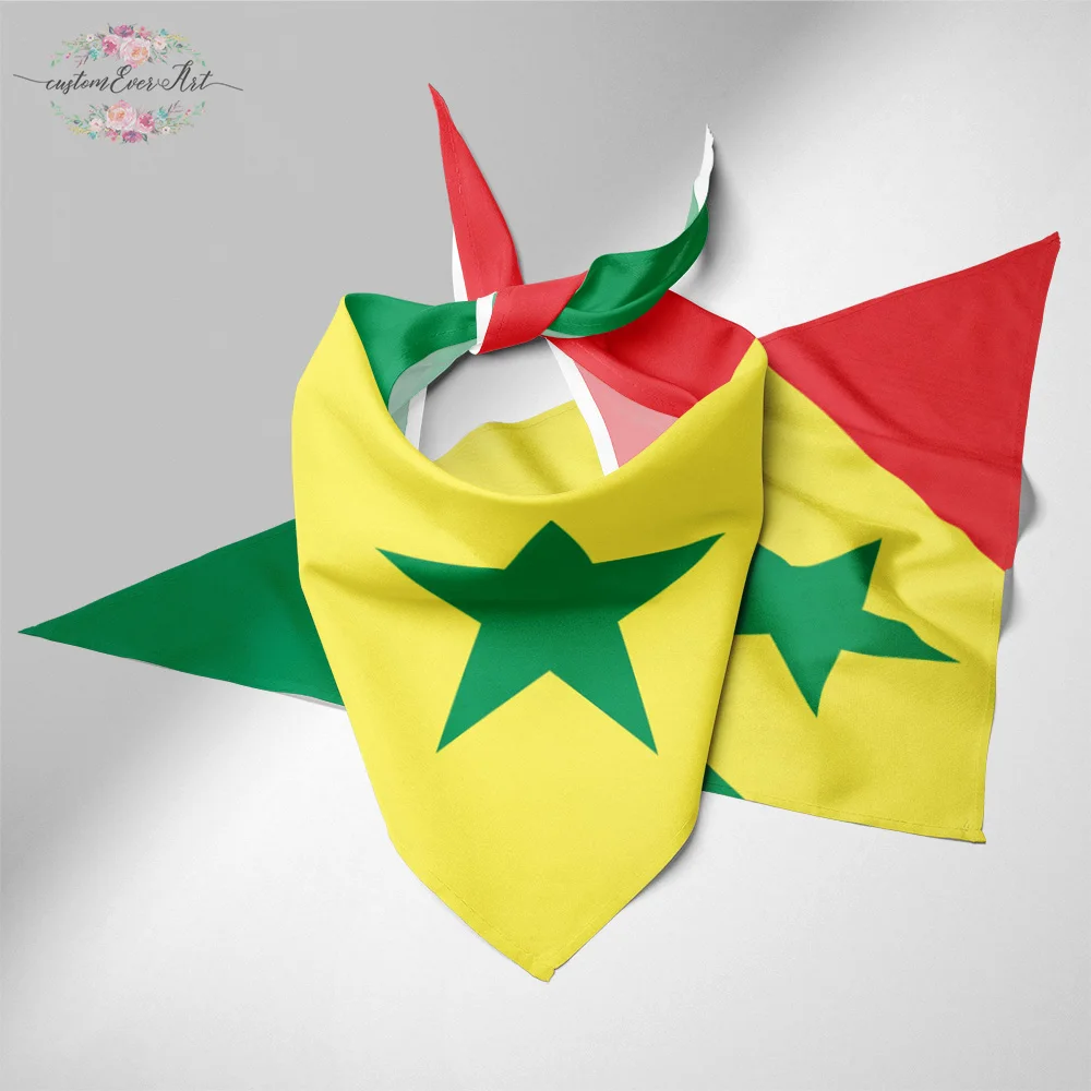 

The Senegal flag Dog Bandana Cat Bandana Pet Bandana Pet Accessory personalized name custom pet present scarf