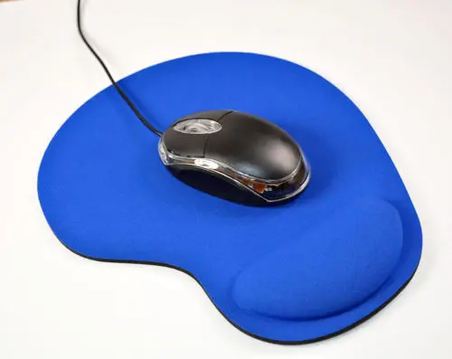 Удобный коврик для мыши на запястье геймерский большой оптической WFAU|Коврики