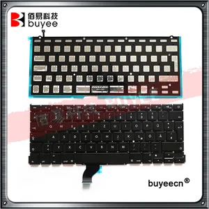 A1502 German Keyboard 2013 2014 2015 For Macbook Retina Pro 13  Laptop GR Version Layout Keyboards Replacement Full Tested