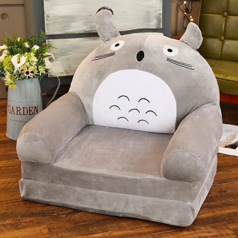 

Стул для обучения сидению, Детская плюшевая игрушка, подушка безопасности Totoro, поддержка дивана, сидение