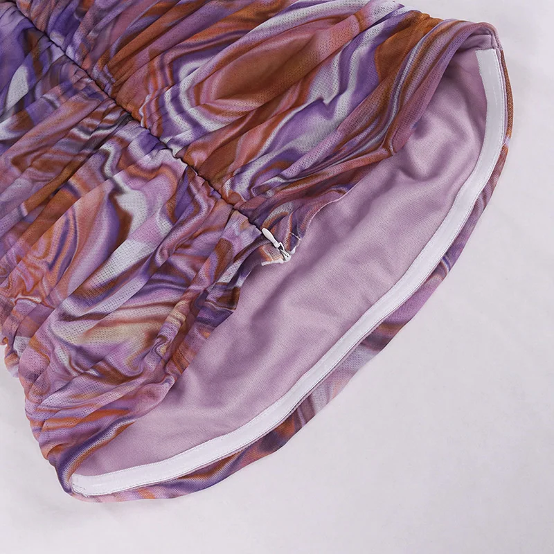 Элегантный Корсет Josiaoprah бюстье сетчатые миди-платья с рюшами и открытой спиной