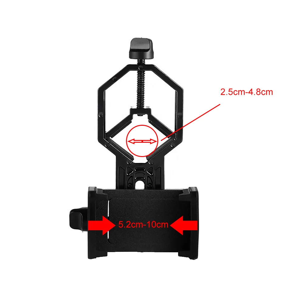 

Universal Mobile Phone Adapter Clip Mount Cell Phone Eyepiece Support for Binocular Monocular Spotting Scope Telescope Clip