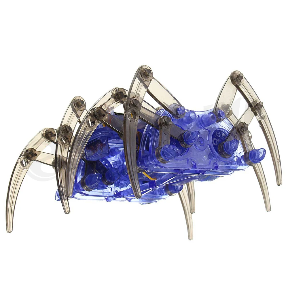 Электрический робот паук игрушки DIY собрать детские развивающие набор Сборка