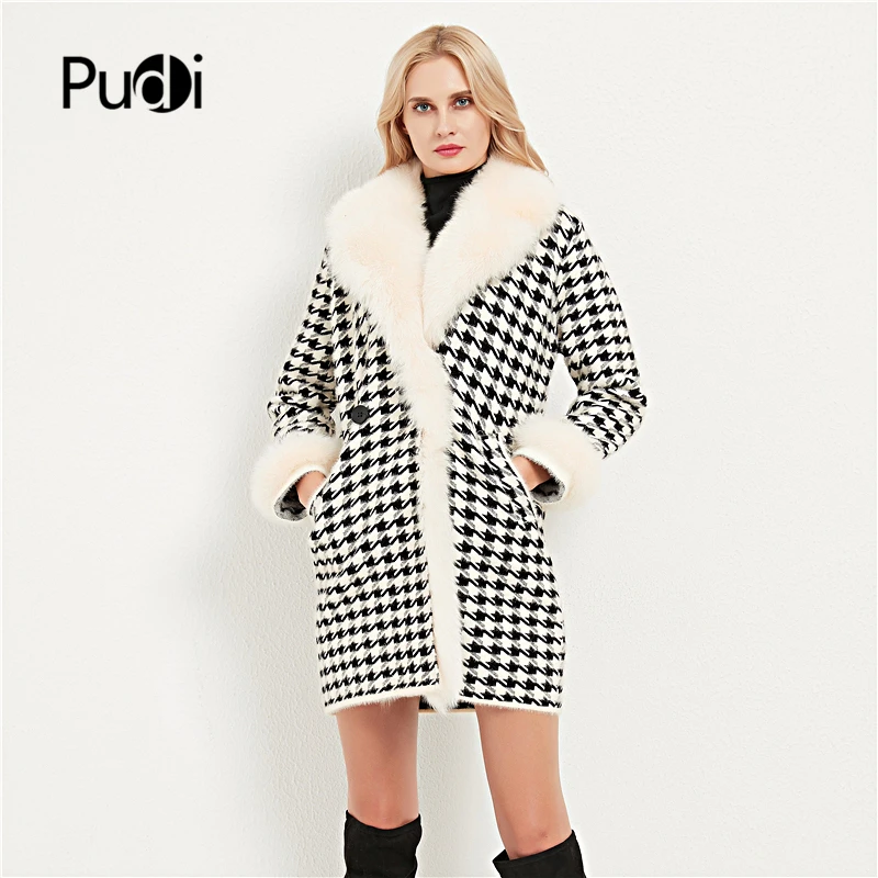 

Женская зимняя длинная куртка-парка из нейлона