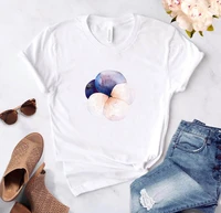 flower t shirts with short sleeves cute women clothing womens summer tshirt woman 2020 sleeve crop top tops vintage white shirt