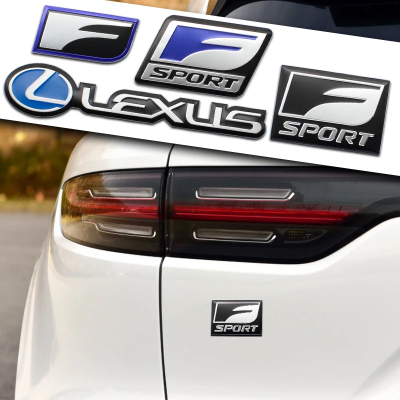 

Car Styling 3D Aluminum Decoration Sticker For LEXUS RX350 RX300 IS250 IS400 RX330 GS LX570 LX470 IS430 IS300 GS300 Accessories