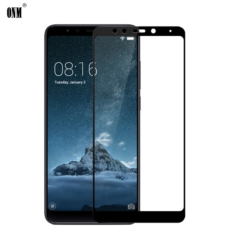Полное покрытие из закаленного стекла для Xiaomi Redmi 5 Plus, Защита экрана для Xiaomi Redmi 5 Plus 5,9", гальваническая защитная пленка