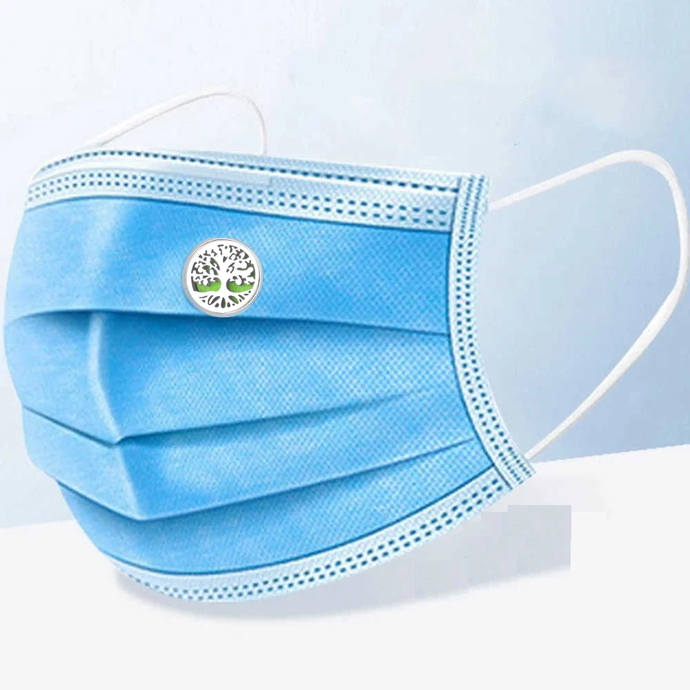 Ароматический зажим для лица эфирного масла медальон ароматерапии Броши из