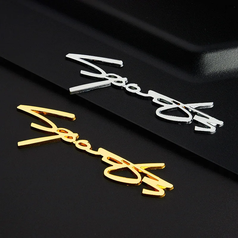 

1 Pcs 3D Metal SPORT Emblem Badge Door Decoration Car Stickers Decal for Toyota Highlander BMW HONDA VW KIA Hyundai Car Styling