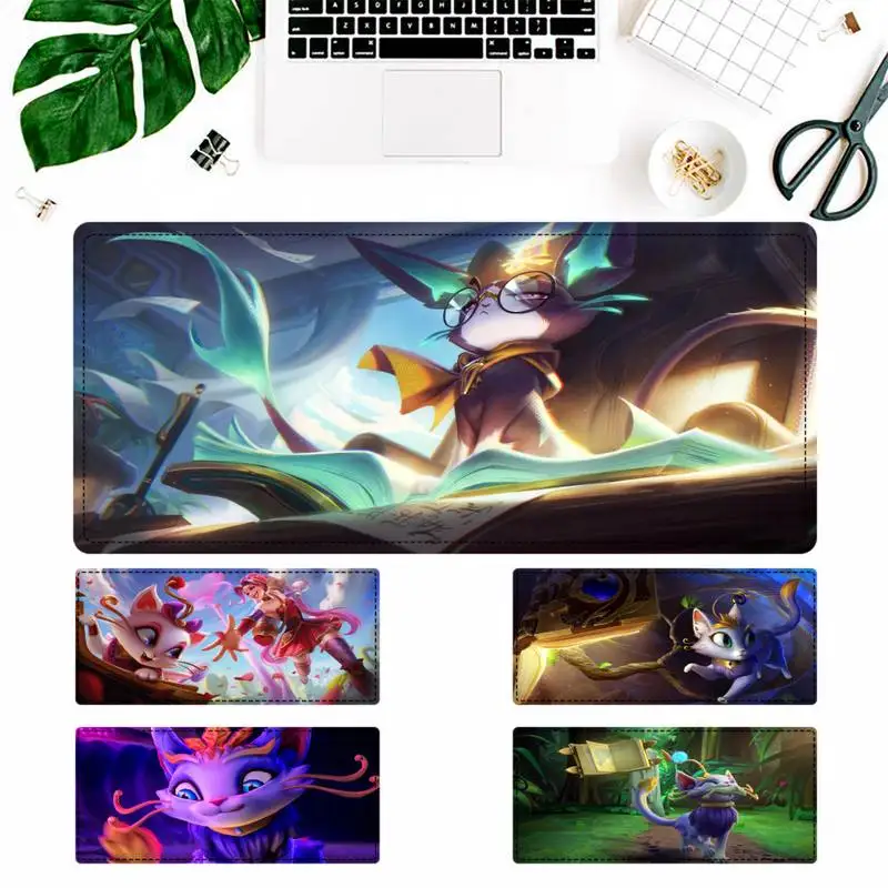 

Rubber LOL Yuumi Mouse Pad Laptop PC Computer Mause Pad Desk Mat For Big Gaming Mouse Mat For Overwatch/CS GO