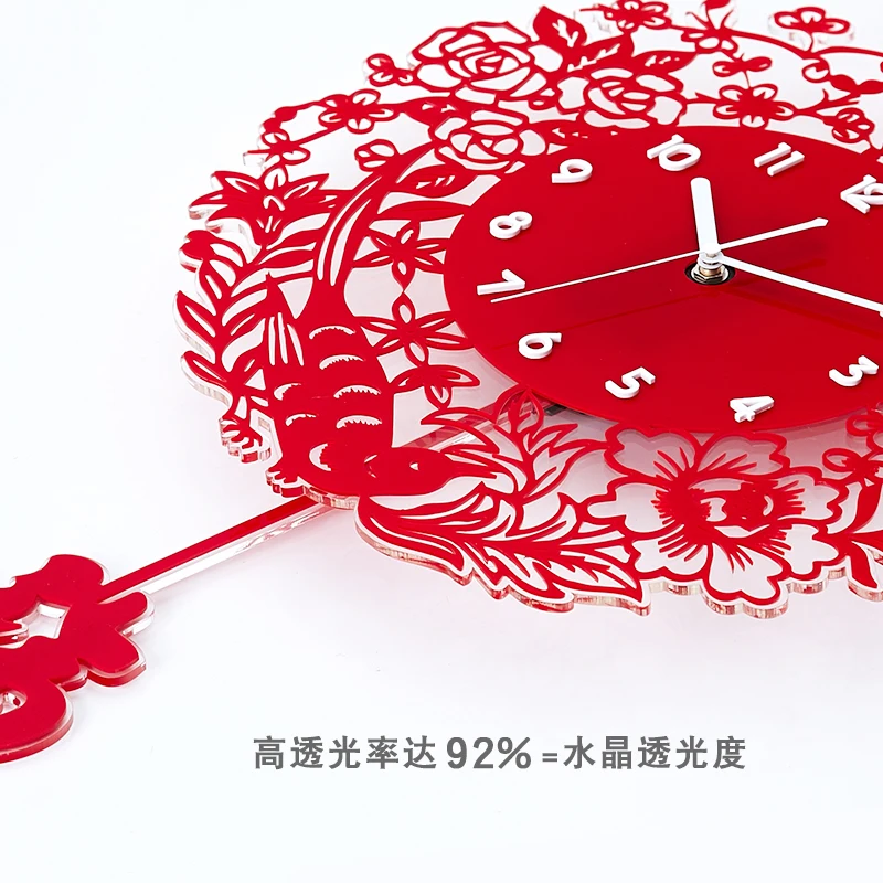 Большие Сменные настенные часы современный дизайн 3D с наклейками Подвесные для