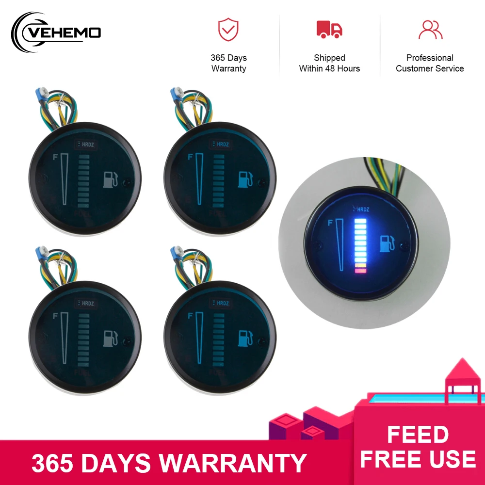 Универсальный автомобильный мотоциклетный датчик VEHEMO измеритель уровня топлива