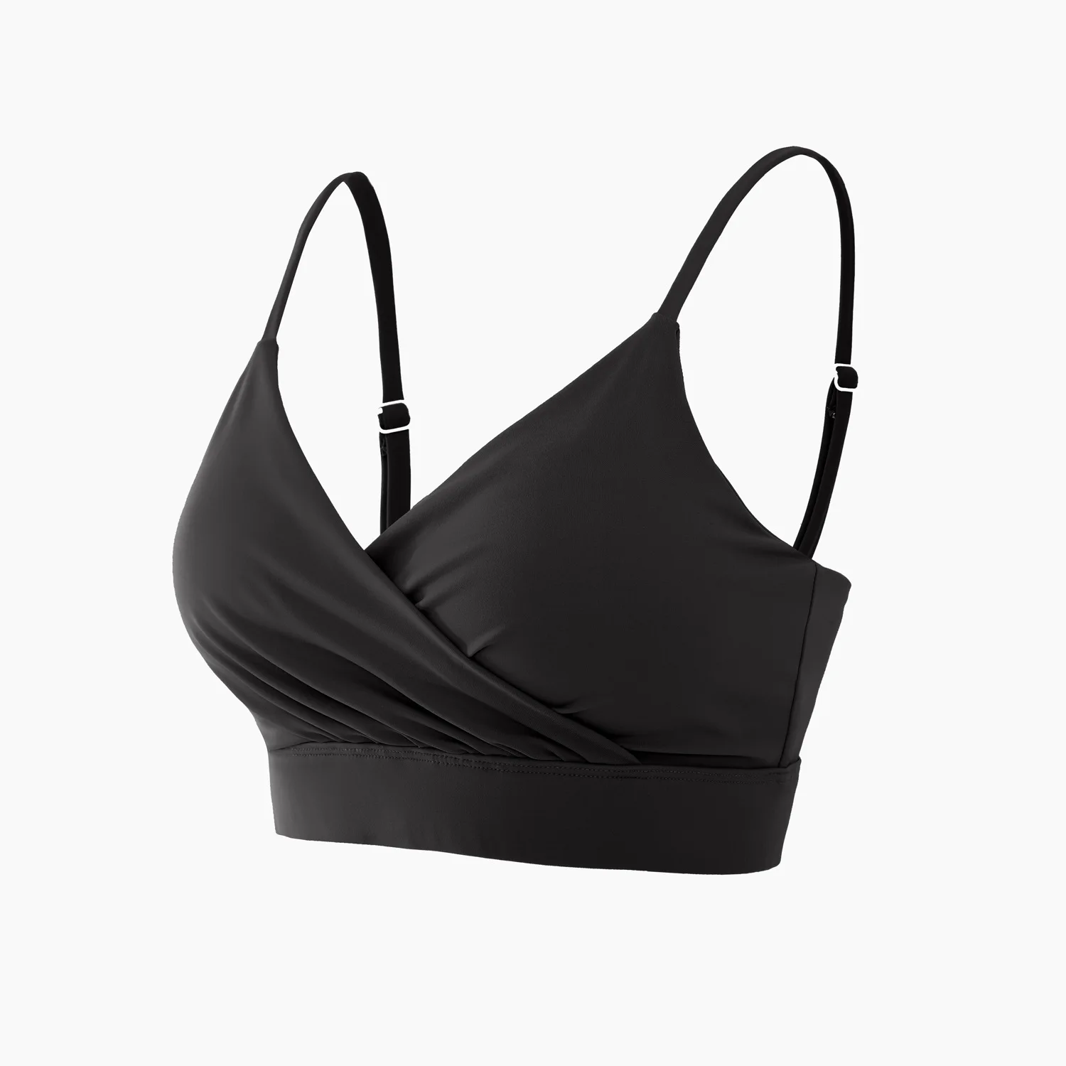 

Simpold Low Impact Sport Bra Without Underwire Elastic Nylon Yoga Crop Top Femal