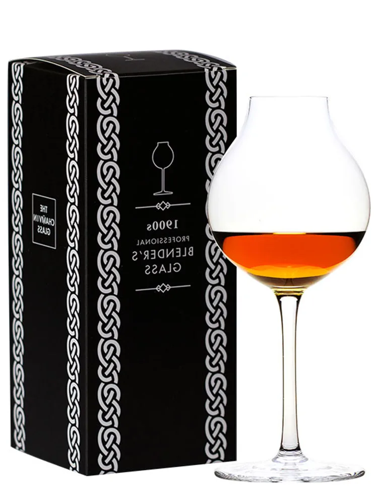 Chamvin Blender'sProfessional стеклянный бокал для дегустации ВИСКИ ручной работы