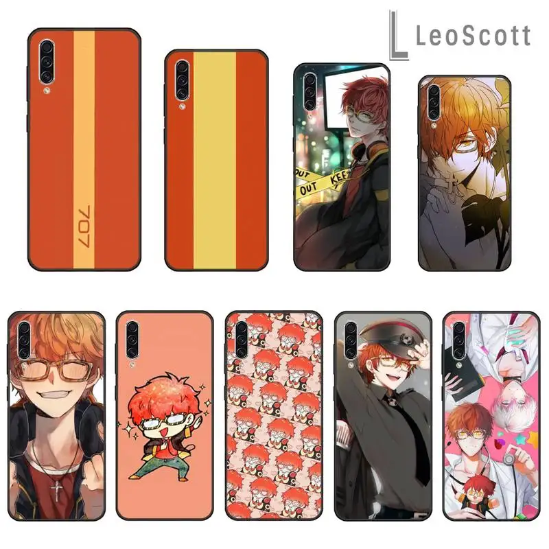 

707 Mystic Messenger Anime Phone Case For Samsung Galaxy A 3 6 7 8 10 21 01 11 31 91 10S 20S 30S 50S PLUS