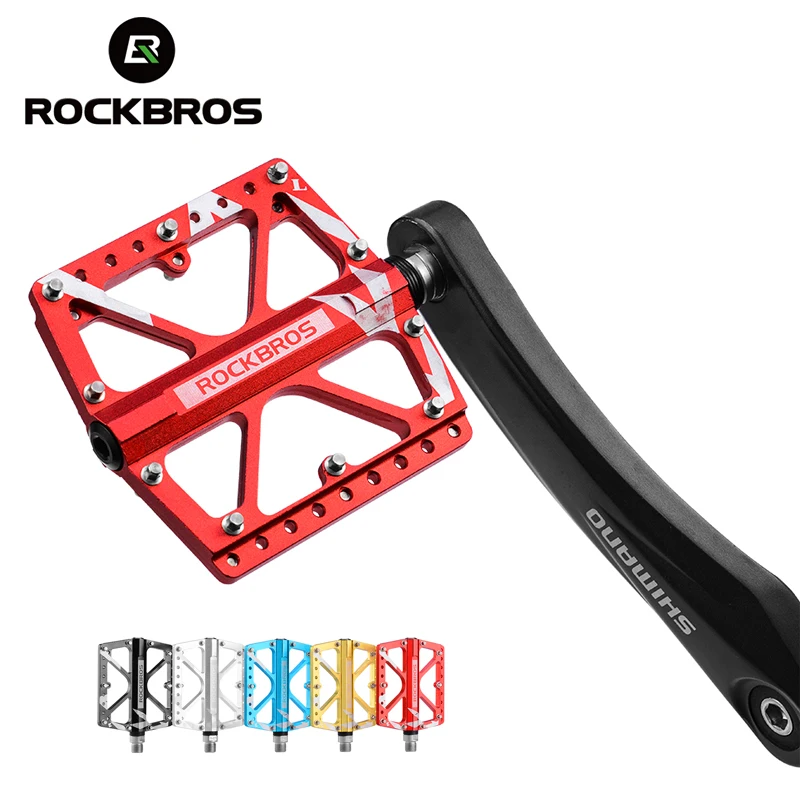 Велосипедные педали ROCKBROS из алюминиевого сплава сверхлегкие велосипедные BMX