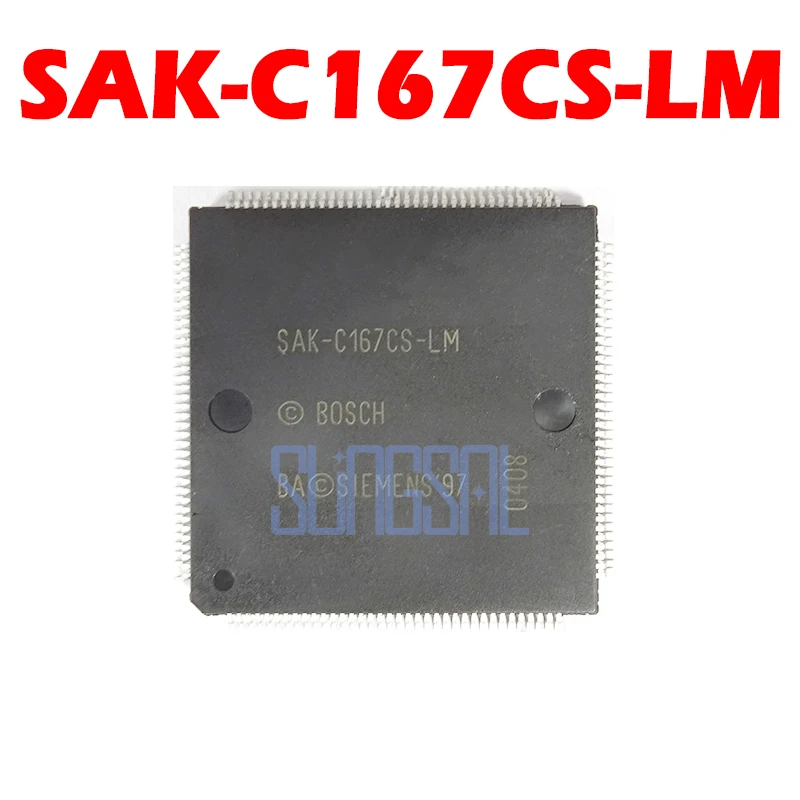 

3 шт./лот SAK-C167CS-LM SAK-C167CS C167CS QFP144 IC