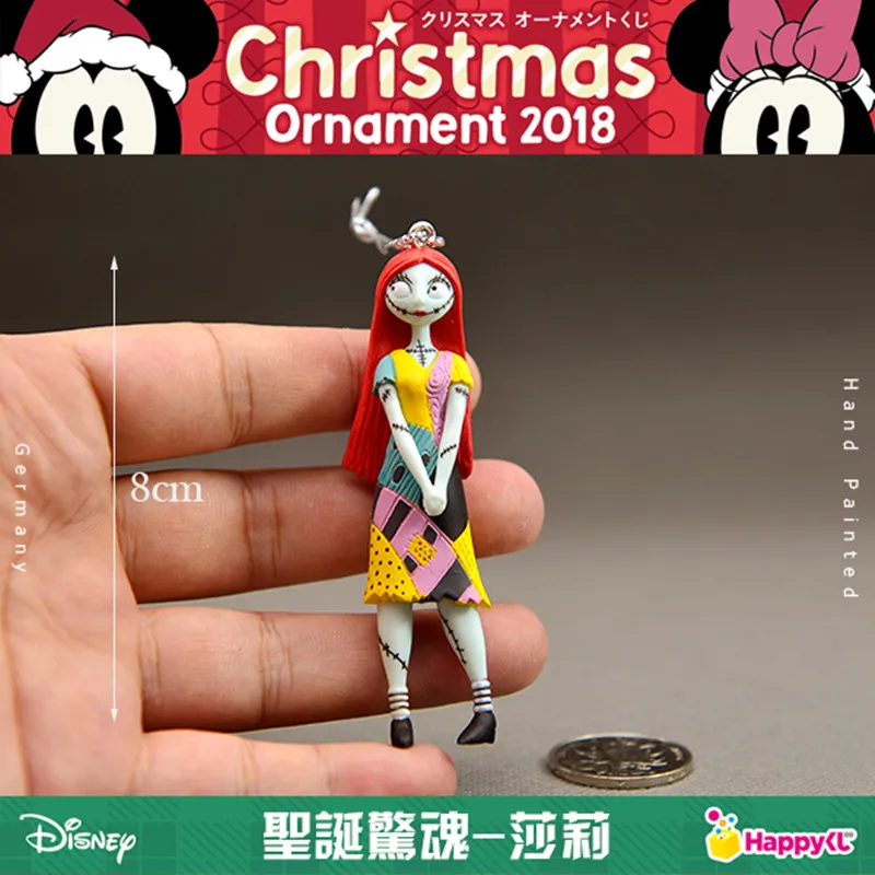 

1Piece 8cm High quality 2018 Japan Christmas Collection Christmas Eve surprise Sally genuine Pendant