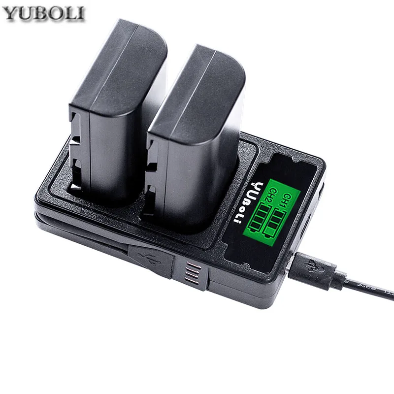 DMW-BLF19 DMW BLF19PP BLF19 BLF19E аккумулятор + ЖК-дисплей двойное зарядное устройство для Panasonic