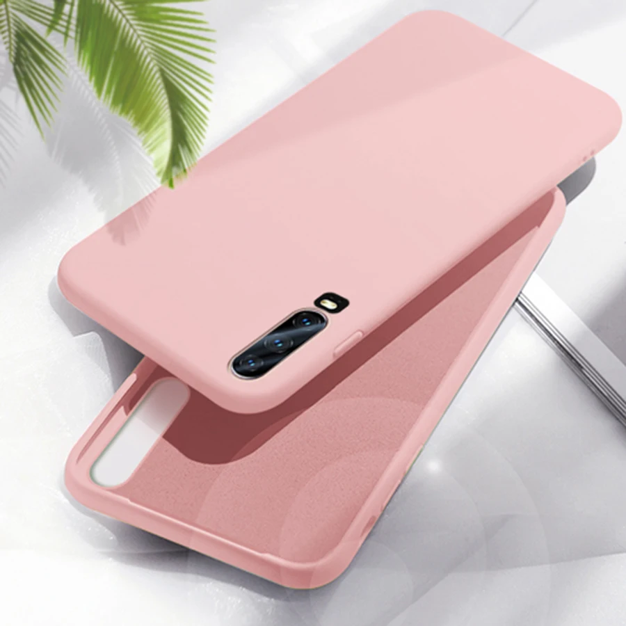 Original Liquid Silicone Case for Huawei Honor 9x Pro Soft Slim Full Cover on 9 Lite Light 9X X Coque |