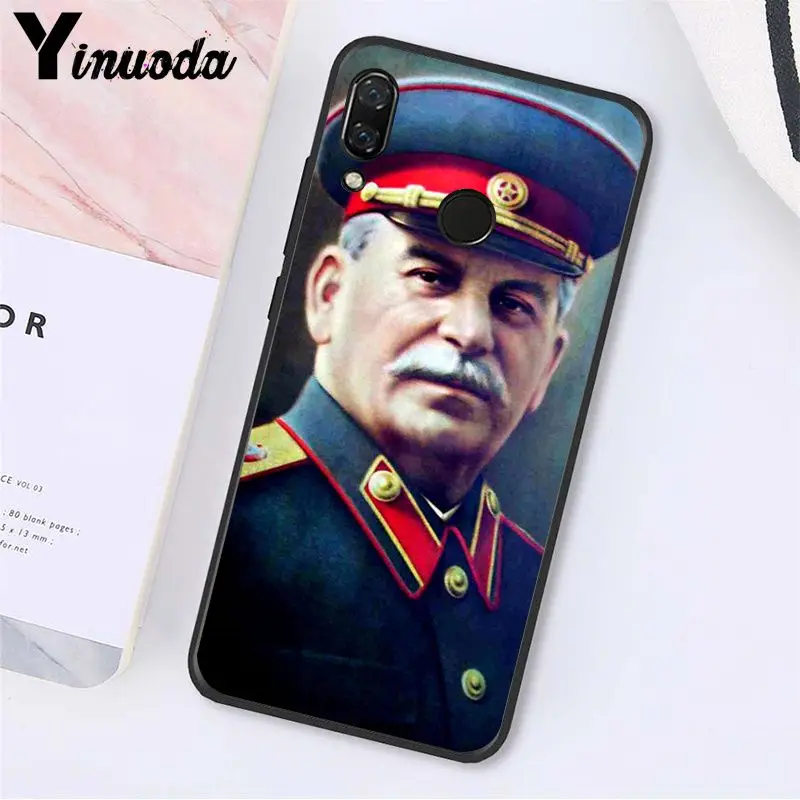 Yinuoda Главнокомандующем русской армии Сталин чехол для телефона для Xiaomi Redmi8 4X 6A S2 Go Redmi 5 5Plus Note8 Note5 7 Note8Pro