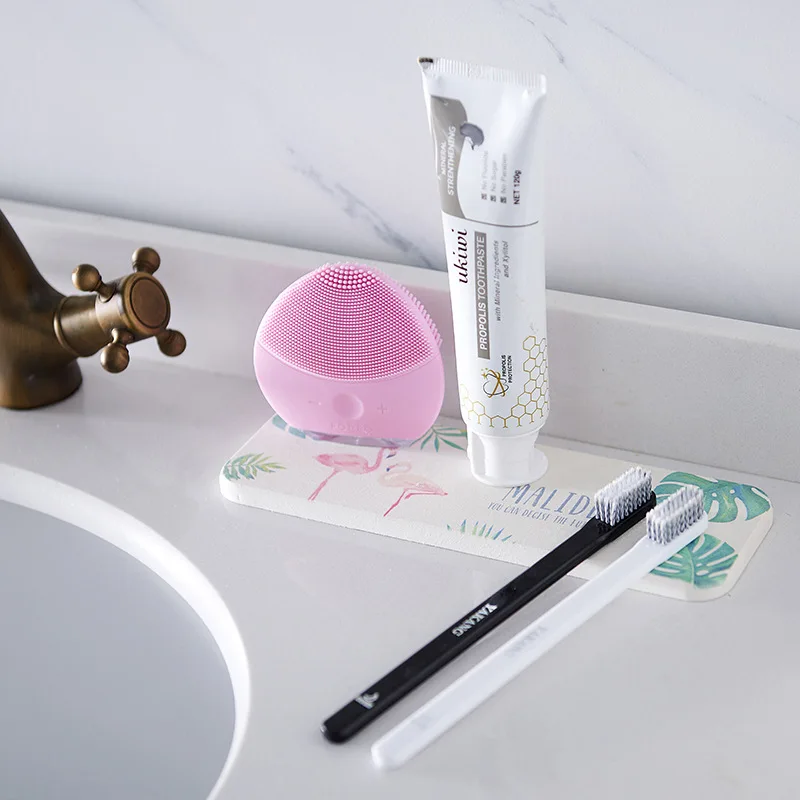 NIS натуральный диатомит грязевой мат подставка с персонажами мультфильма