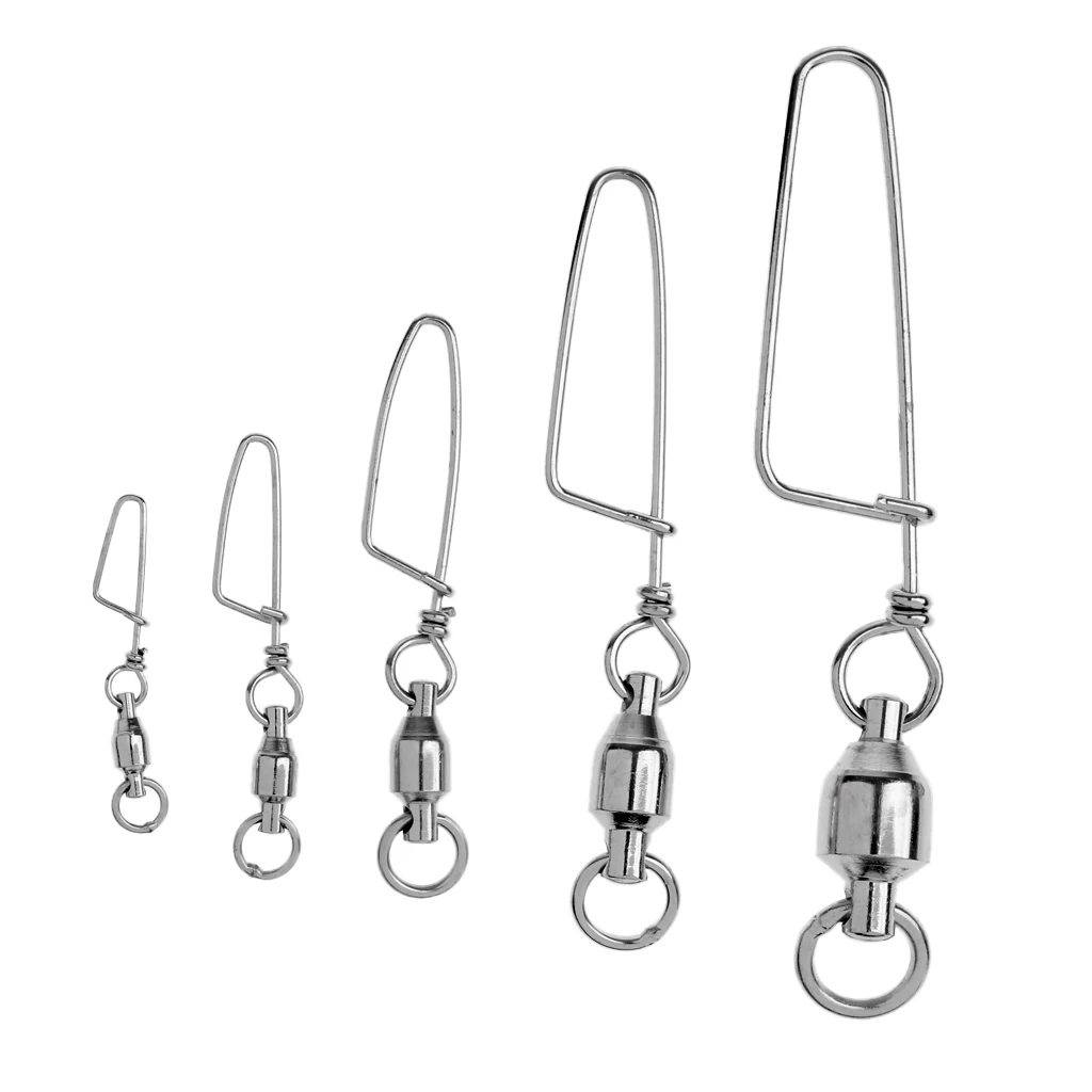 20 шт рыболовные шарнирные оснастки шарикоподшипники вертлюжные стальные