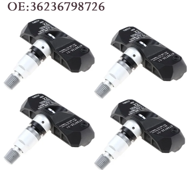 

Датчик давления в шинах TPMS для BMW 1 3 5 6 7 X3 X5 X6 Z4 MINI ROOLS ROYCE 36236798726, 4 шт., автомобильные аксессуары