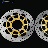2 pieces motorcycle front disc brake rotor scooter front rear disc brake rotor for honda cbr600 2007 2008 2009 2010 2012 2013