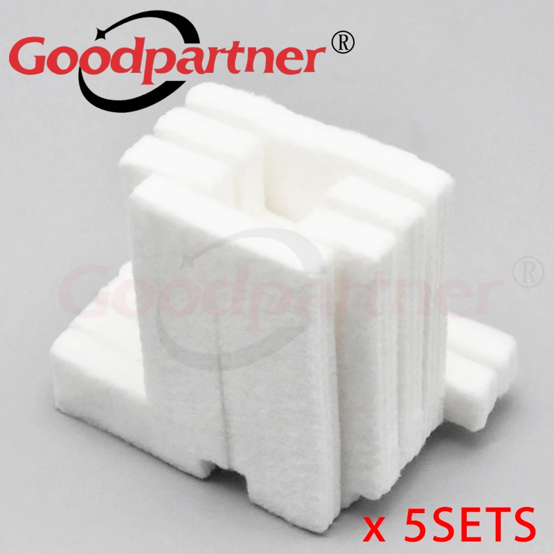 5X 1753825 отработанных чернил поддон бака пористая подкладка губка для EPSON M1100 M1120 M2120