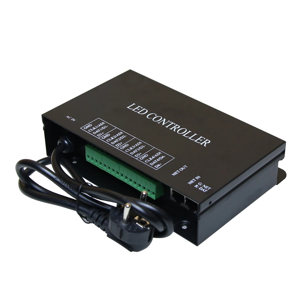 Дешево Madrix Jinx! Контроллер Artnet RGB для светодиодных лент, контроллер пикселей DMX 512, контроллер затухания для светодиодных фонарей WS2811, WS2801, WS2812