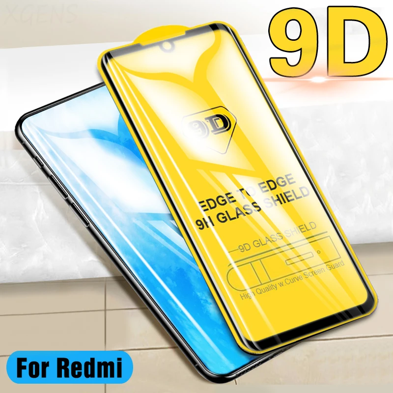 Изогнутое закаленное стекло 9D для xiaomi redmi note 7 5 6 pro Защита экрана 6A 5A plus S2 7|Защитные