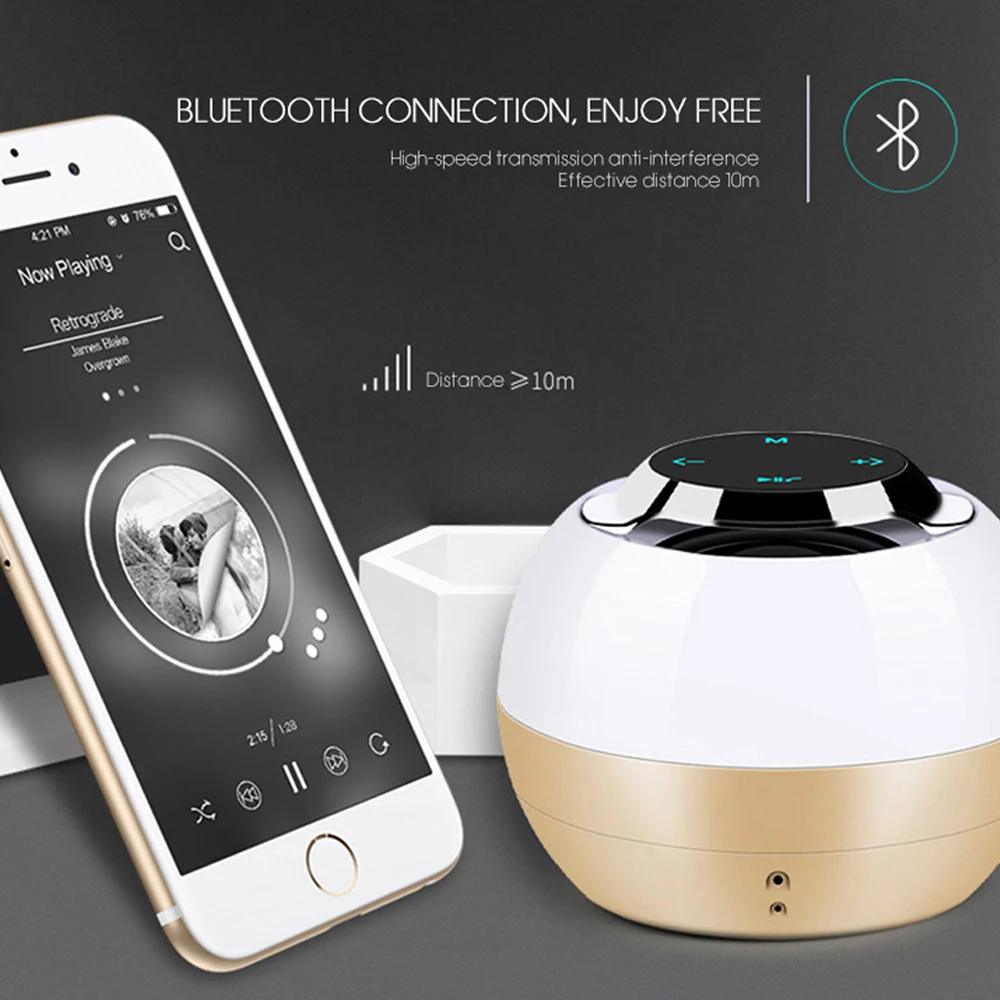 Портативный на открытом воздухе Bluetooth Динамик светодиодный вспышка светильник