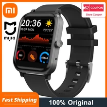 Xiaomi 1.54 Inch 2021 Smart Watch Men Full Touch Fitness Tracker IP67 Waterproof Women Smartwatch For Huawei  Phone Pk H10 Plus