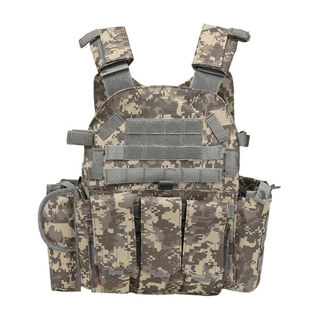 Тактический 6094 Жилет Molle 600D нейлоновый корпус броня Охотничья площадка Страйкбол