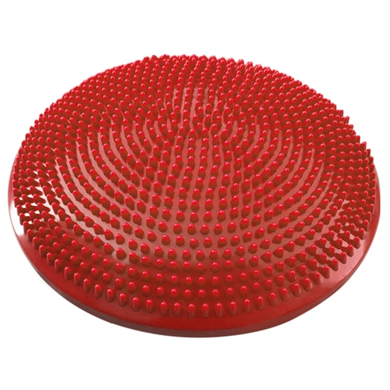 

Yoga Balance Cushion 33CM Durable Inflatable Massage Ball Pad Stability Cushion Free Hand Pump For Sports Gym Fitness