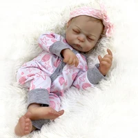 adolly 20 inch realistic reborn baby doll soft weighted simulation silicone vinyl newborn lifelike boy girl toy 20c0010