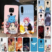 toplbpcs anime fairy tail phone case for huawei nova3i 3e mate9 10 20lite 20pro 40 30pro funda case