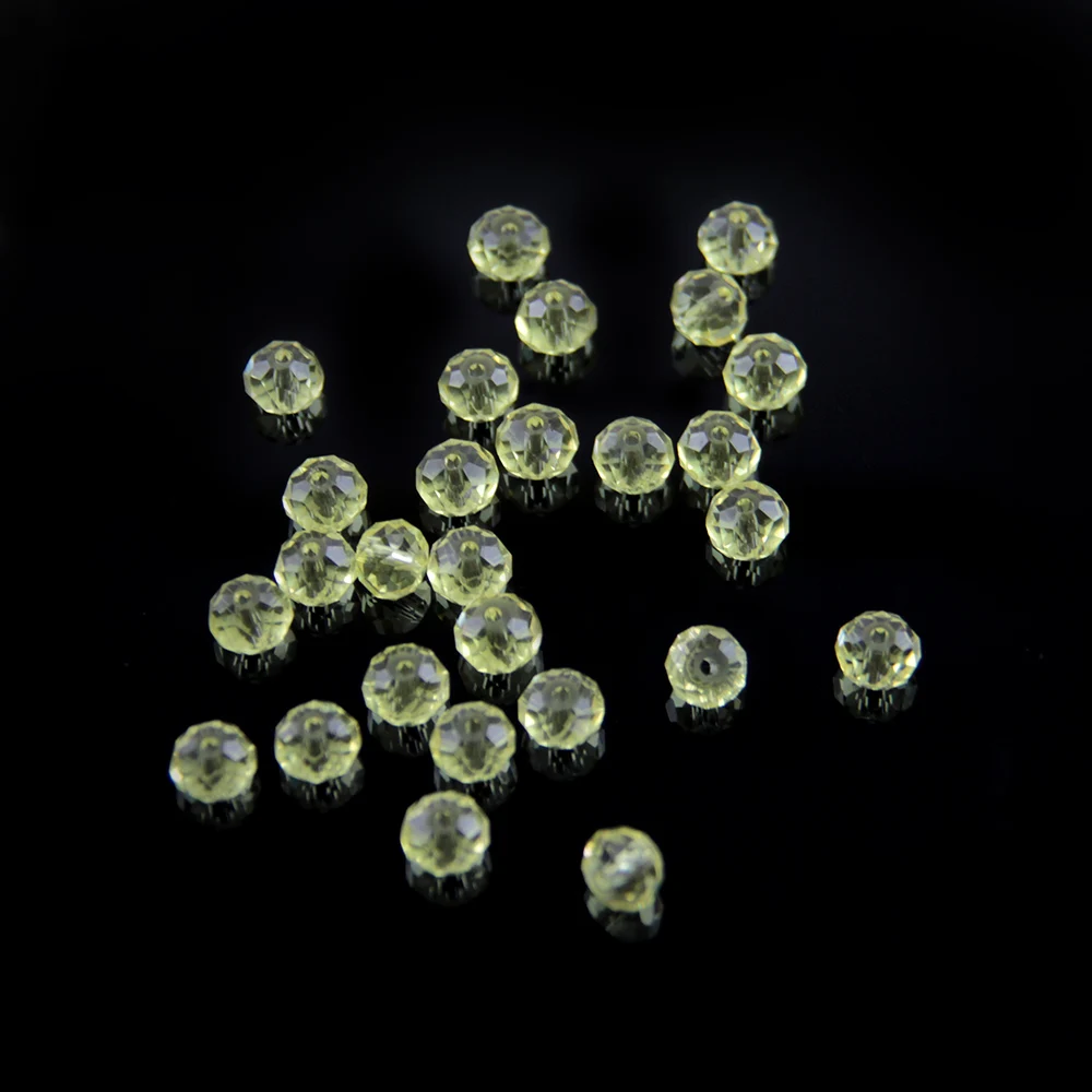 4 мм 1000 штук светильник желтый хрустальный стакан круглый бисер сделай сам