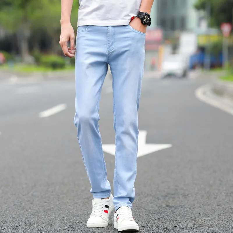 Модные Повседневные черные мужские брюки Удобные Хлопковые Бриджи реальный