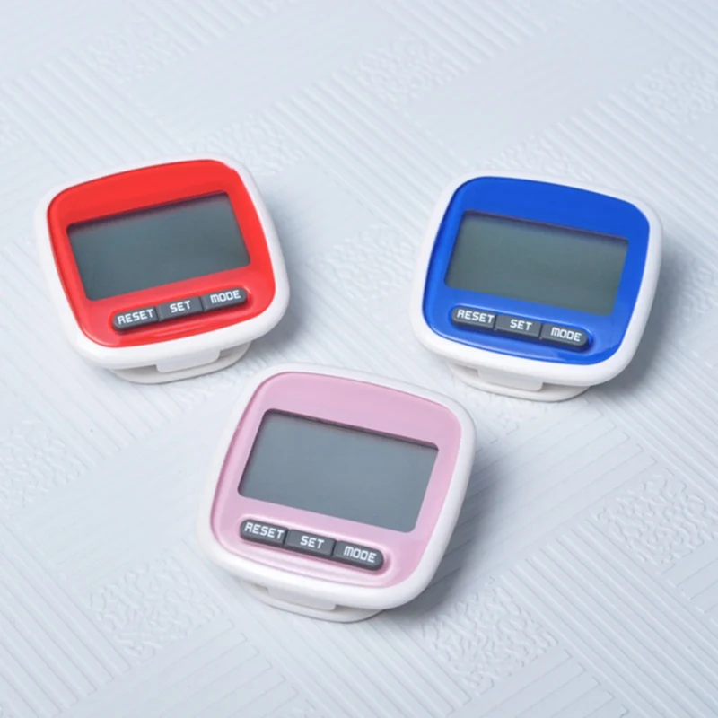 Новый популярный многофункциональный водонепроницаемый цифровой мини-шагомер