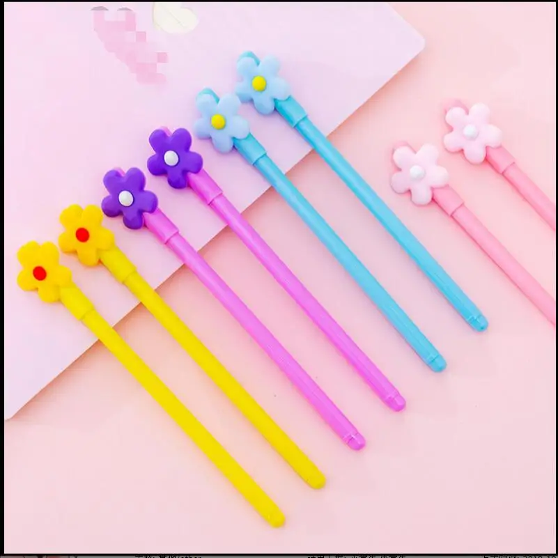 

10 Pcs Cute Kawaii Cartoon Plastic Gel Pens for Writing Office School Supplies Stationery Student Gifts
