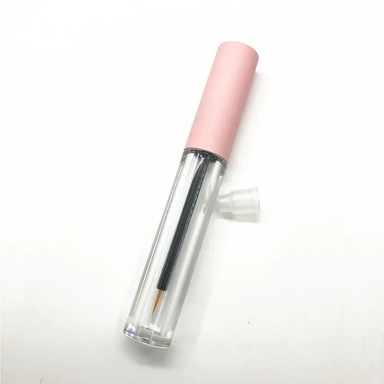 3 мл матовое стекло с розовой крышкой блеск для губ палочка трубки косметическая