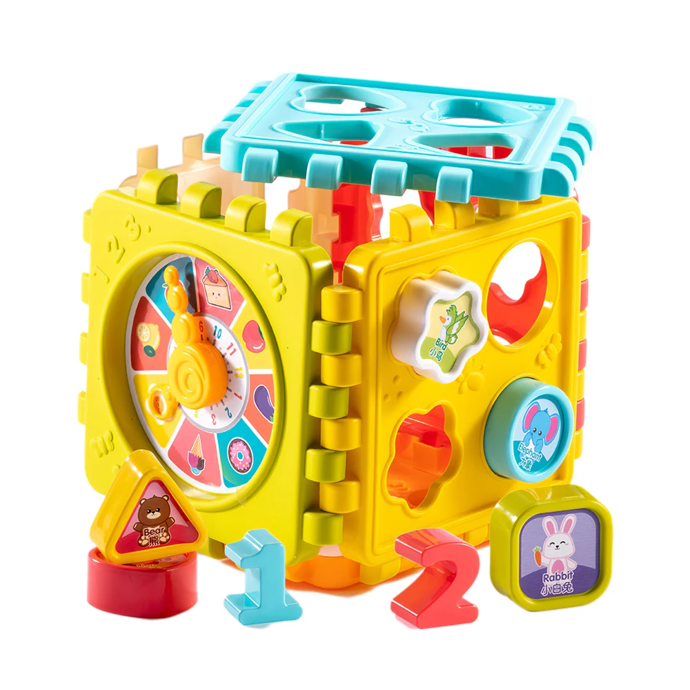 

Головоломка Монтессори строительные блоки для детей креативные развивающие выражение логическое мышление Форма совместные Детские обуча...