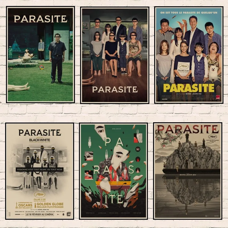 Постер корейский драма паразитов ужас ТВ шоу винтажные художественные постеры