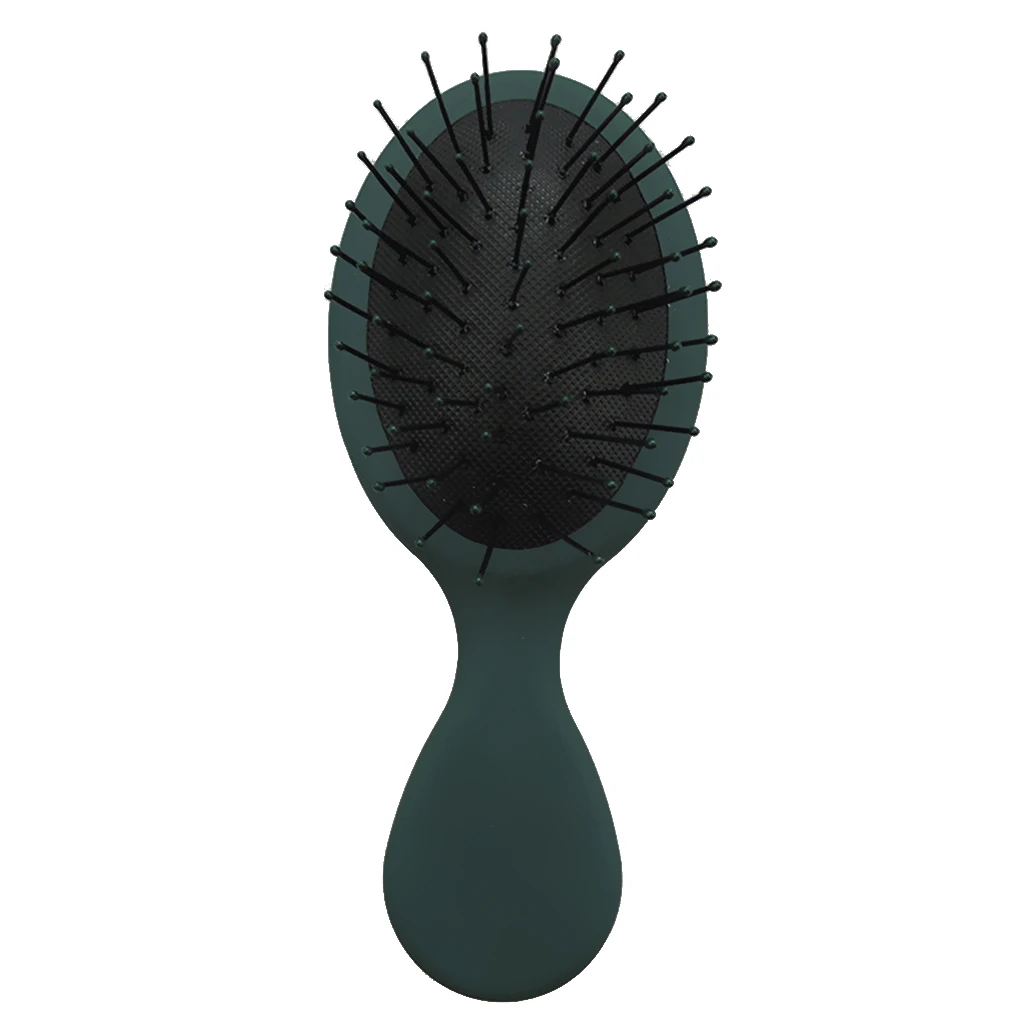 

Small Oval Hair Brush With Cushioned Wide Teeth for Smoothing, Straightening, Detangling & Styling All Hair Types