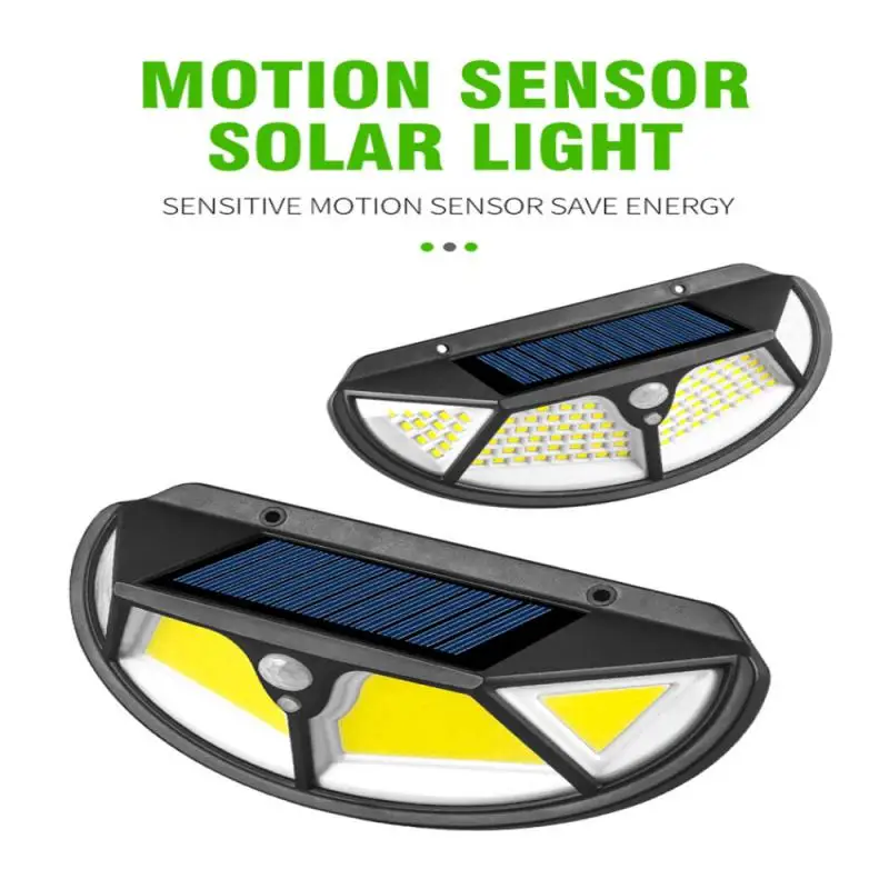 

Outdoor LED Solar Wall Lamp Waterproof PIR Motion Sensor Garden Light Solar Powered Spotlight Street Light Solar Lamp Dropship