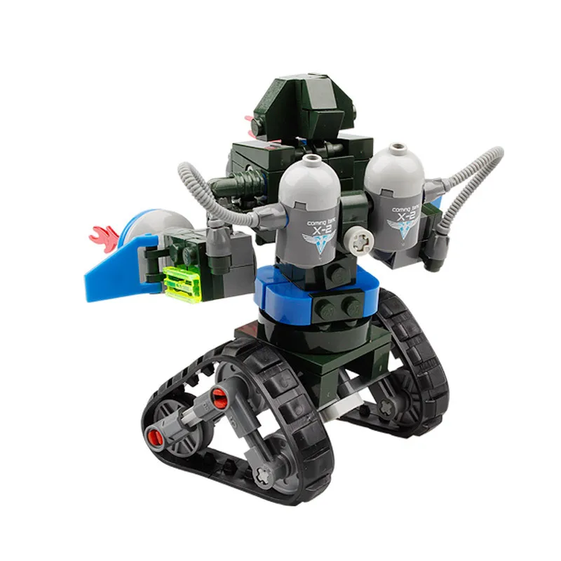 168PCS Building Block Police Series Future Tank Small Particle Intelligence Toys Christmas Gift Compatible with all Main Brands | Игрушки и
