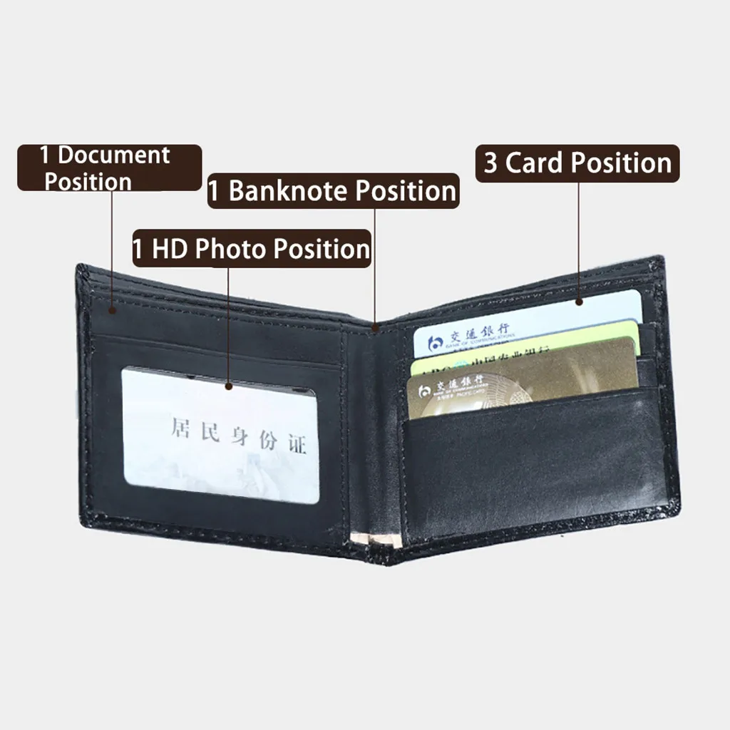 Женский и мужской кошелек из натуральной кожи модные кошельки сумка для карт