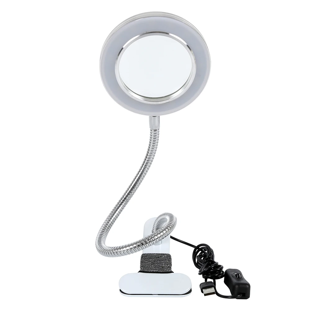 

1PC Makeup Illuminator Equipment Improved Tattoo Lamp with Clamp USB LED Lamp Student Eye Care Reading Light Portable Desk Lamp
